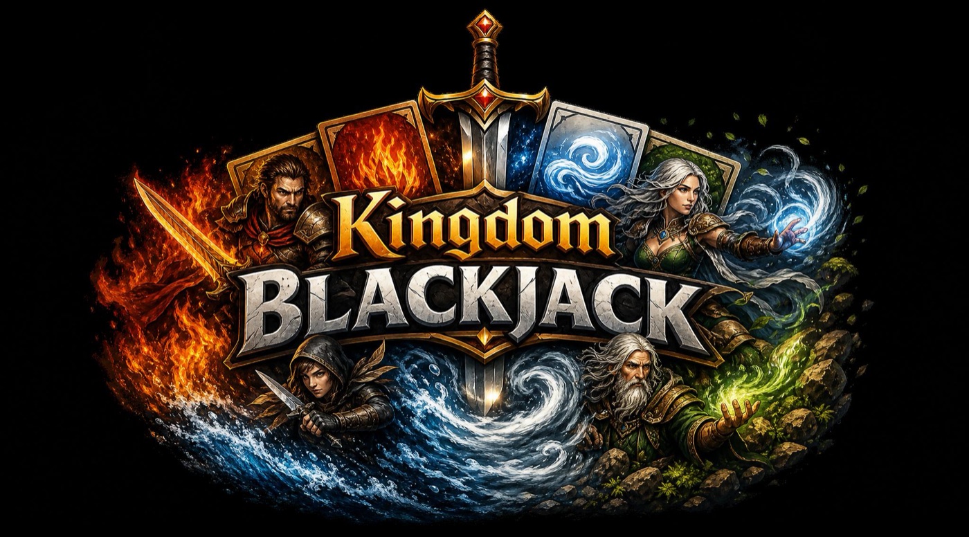 Kingdom Blackjack key art