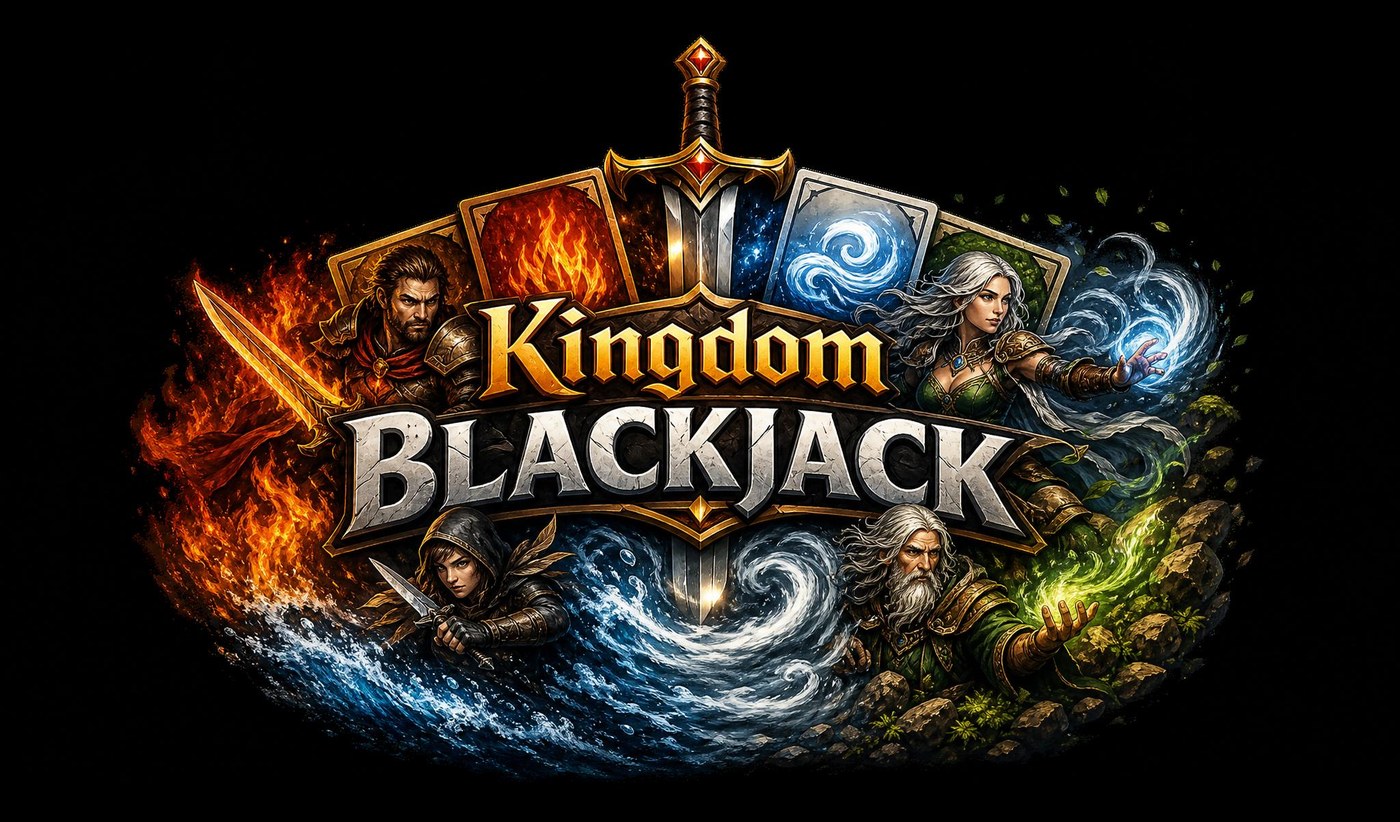 Kingdom Blackjack key art
