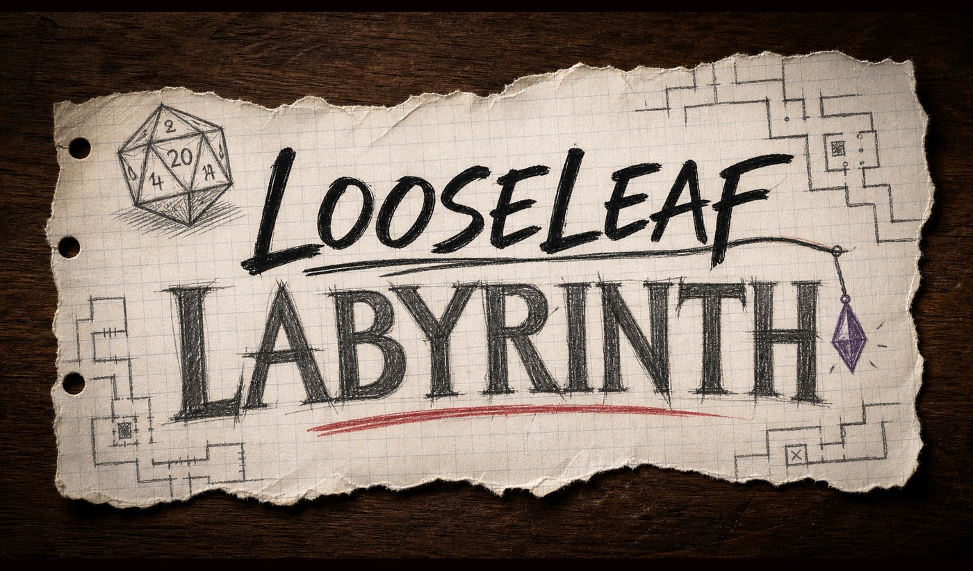 Looseleaf Labyrinth key art
