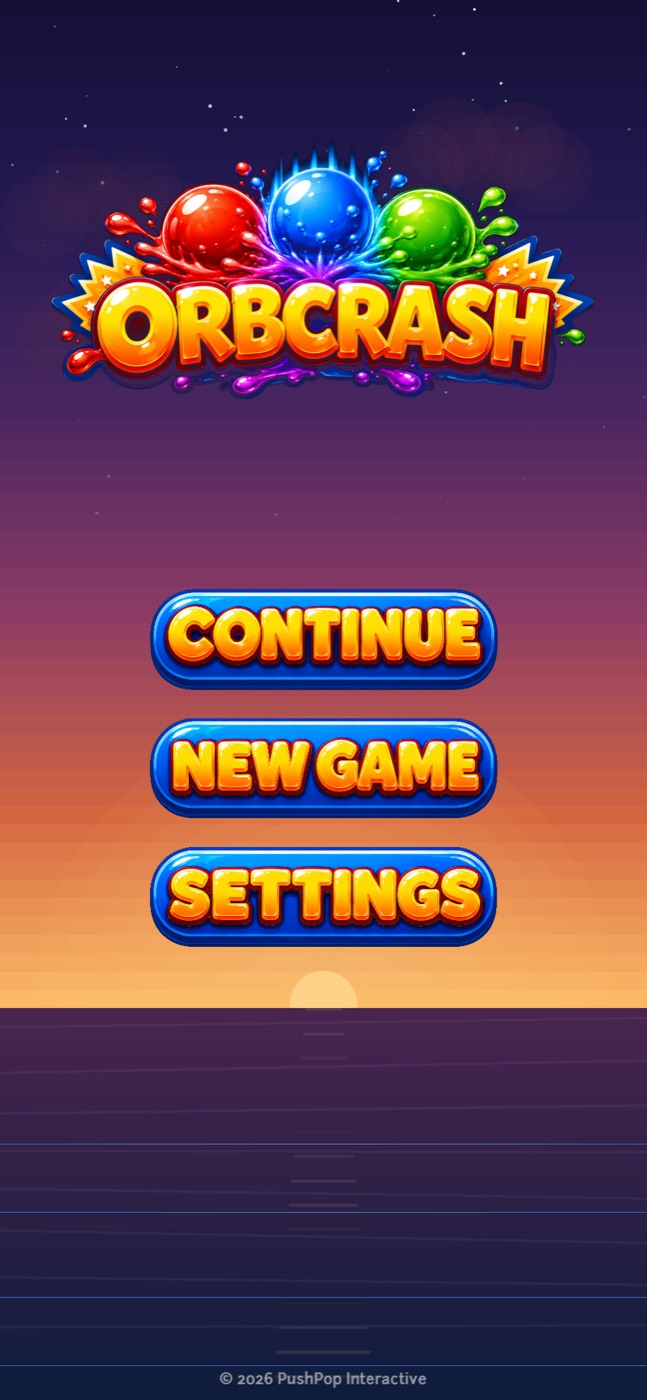 Orbcrash screenshot