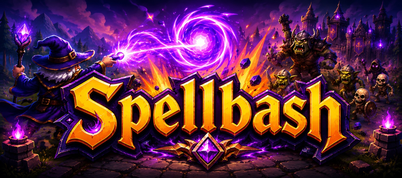 Spellbash key art