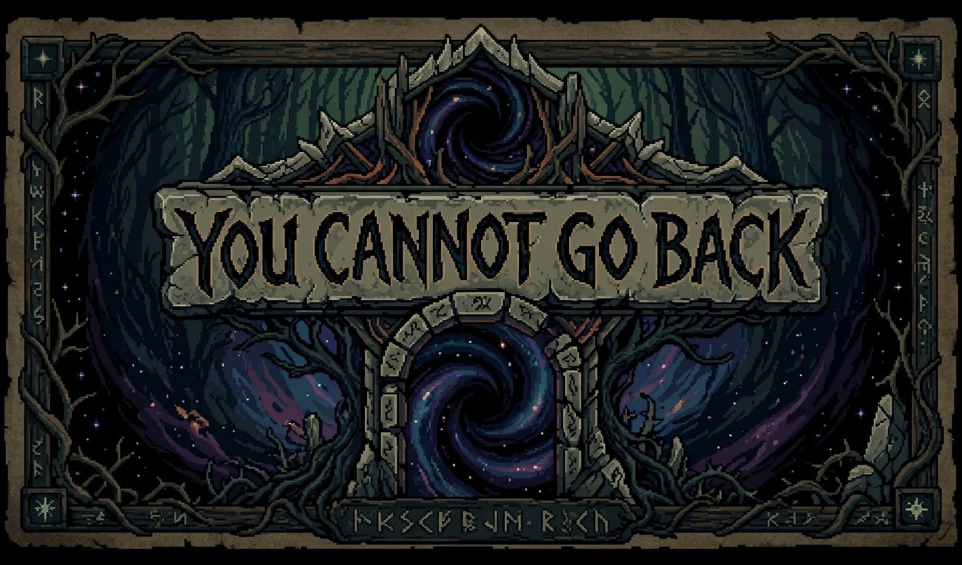 You Cannot Go Back key art